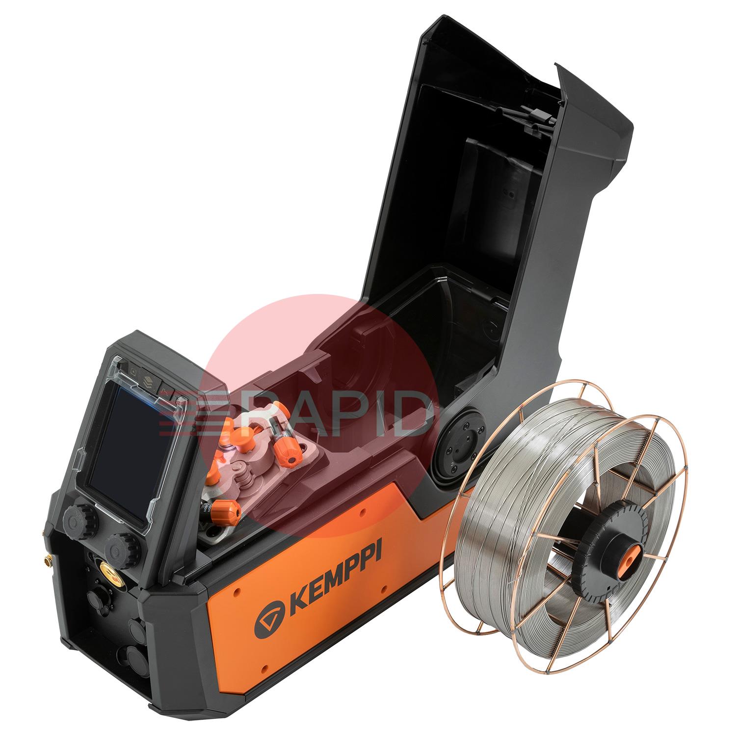 X5110500010SPKWC  Kemppi X5 FastMig 500 Synergic Water Cooled MIG Package, with GXe 505W 3.5m Torch - 400v, 3ph